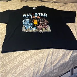 Tribute to Kobe Bryant 2020 all star tee shirt